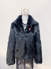 Vintage Black Fur Coat