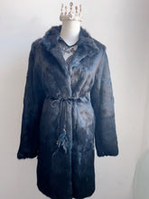 Vintage Black Fur Coat