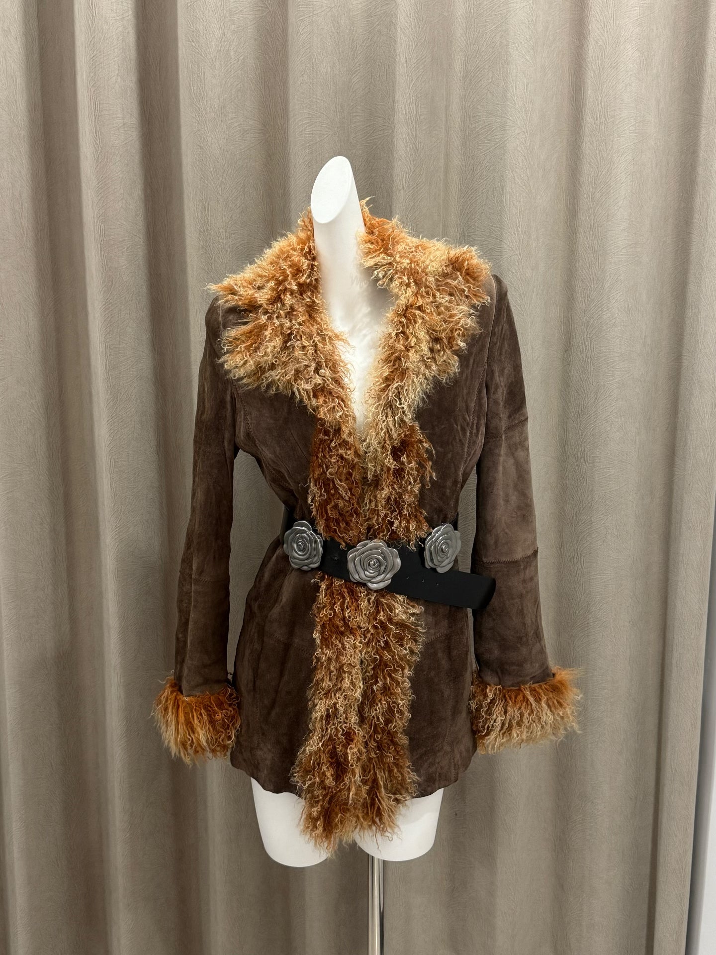 Vintage real fur coat