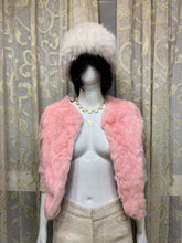 Vintage Pink Fur Coat