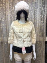 Vintage Beige Fur Coat