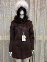 Vintage Dark Brown Genuine Fur Coat