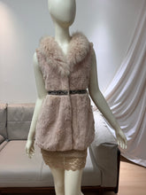 Vintage genuine fur vest