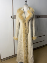 Vintage long fur coat