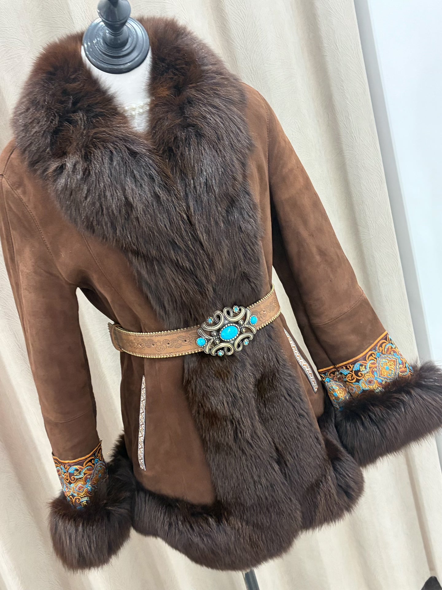 Vintage genuine fur coat