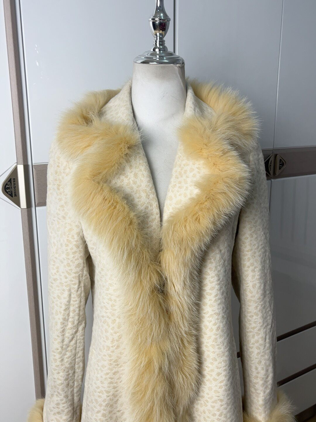 Vintage long fur coat