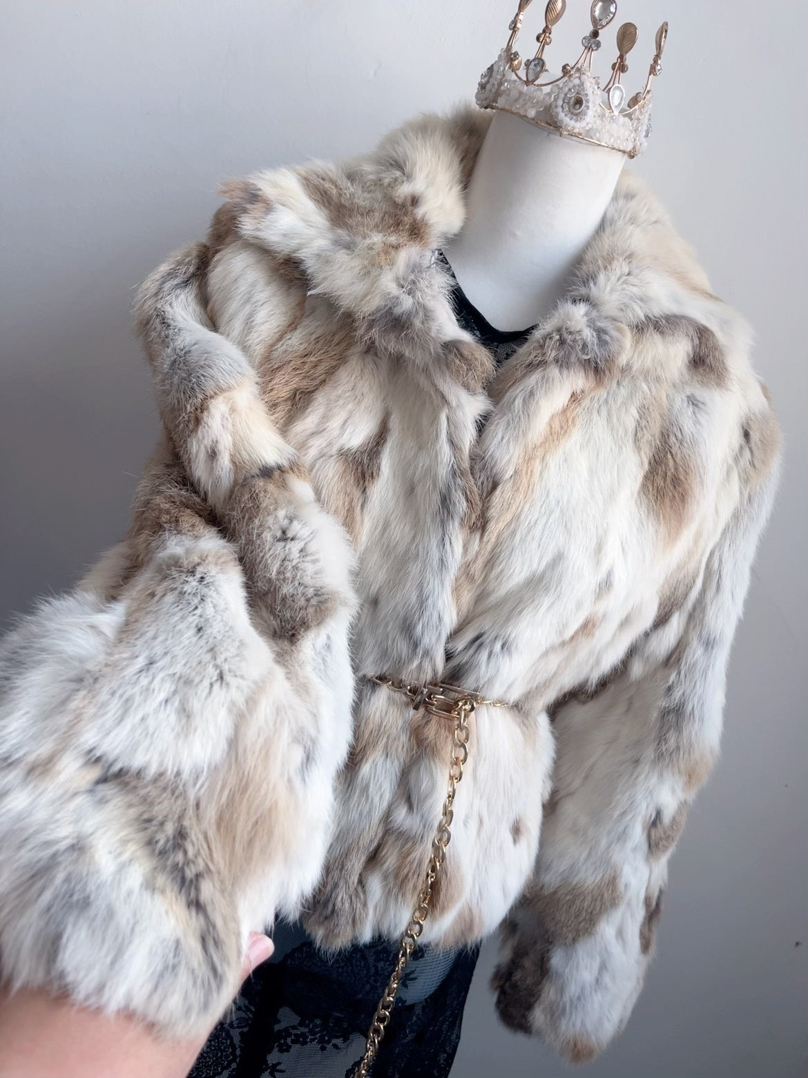 Vintage genuine fur coat