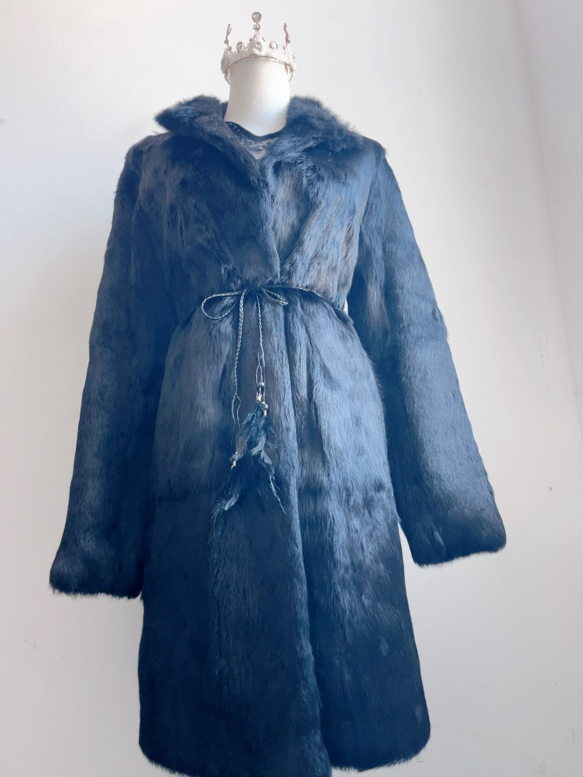 Vintage Black Fur Coat