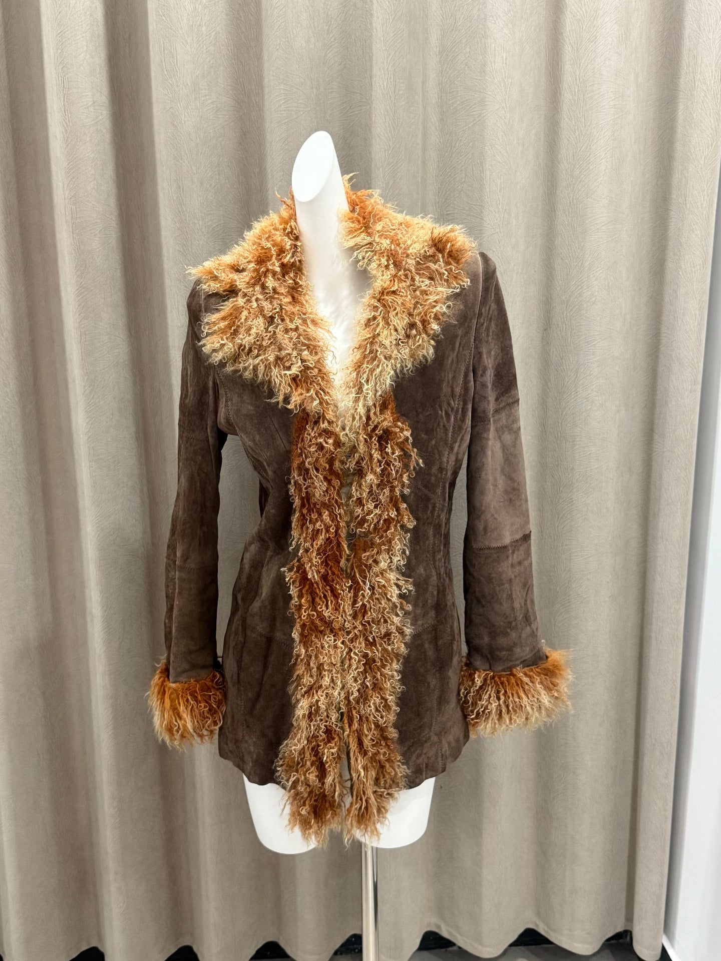 Vintage real fur coat