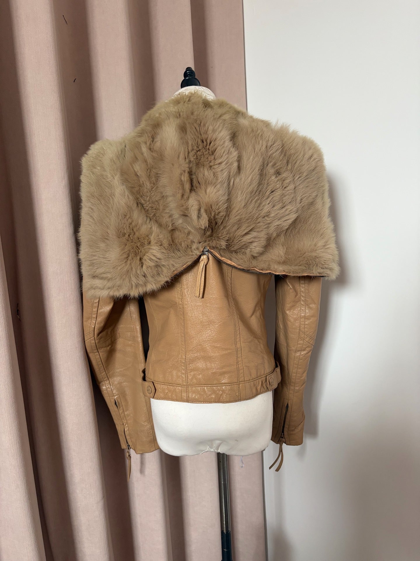 Vintage genuine leather jacket