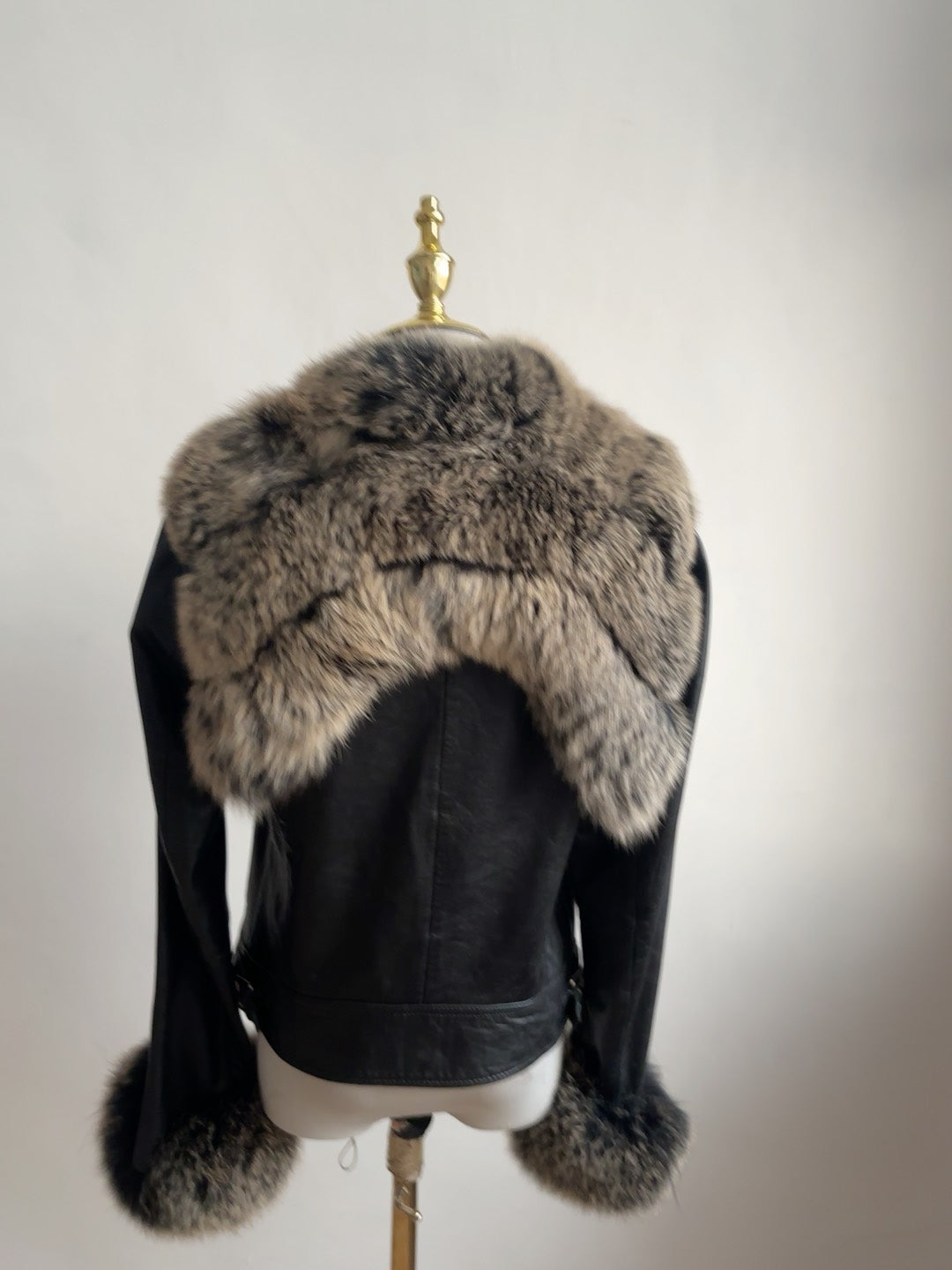 Vintage genuine leather jacket
