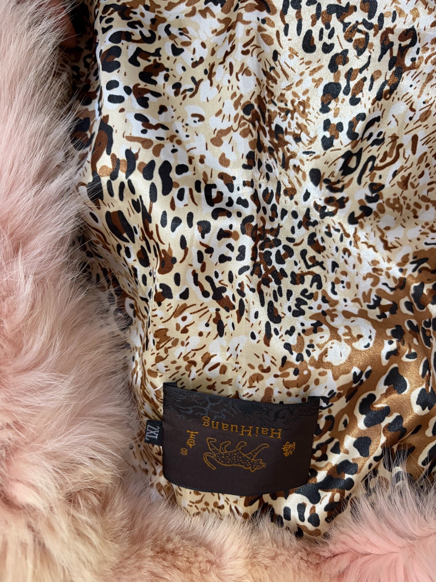 Vintage fox fur coat