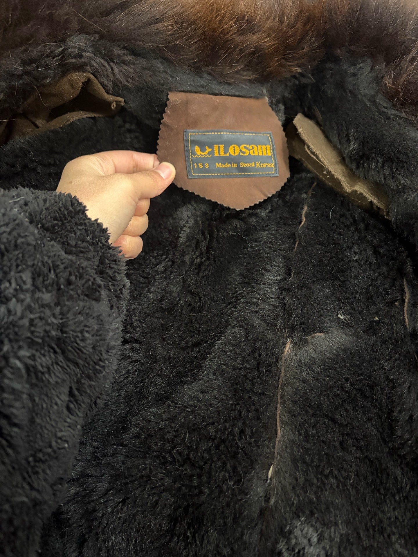 Vintage genuine fur coat