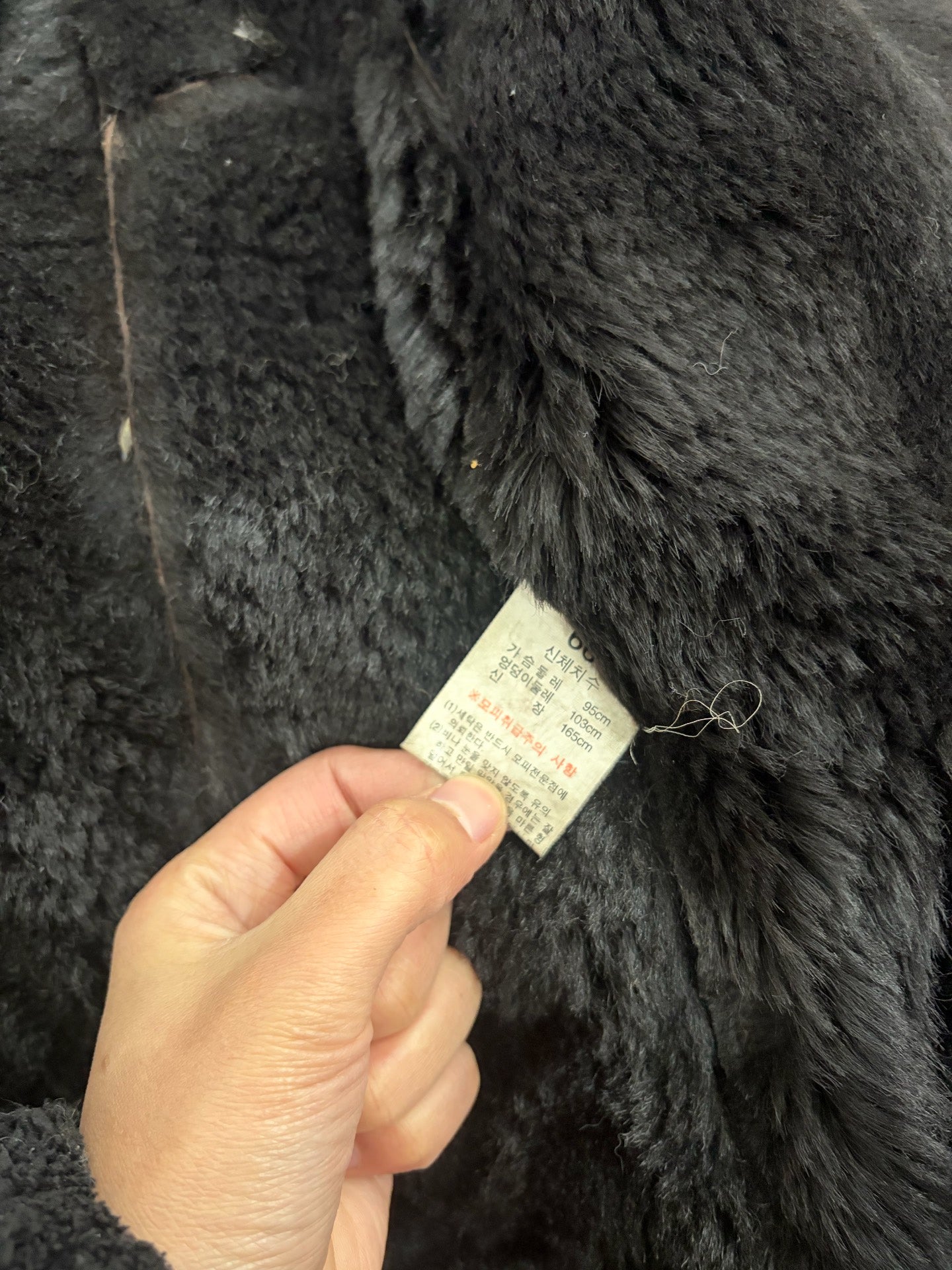Vintage genuine fur coat