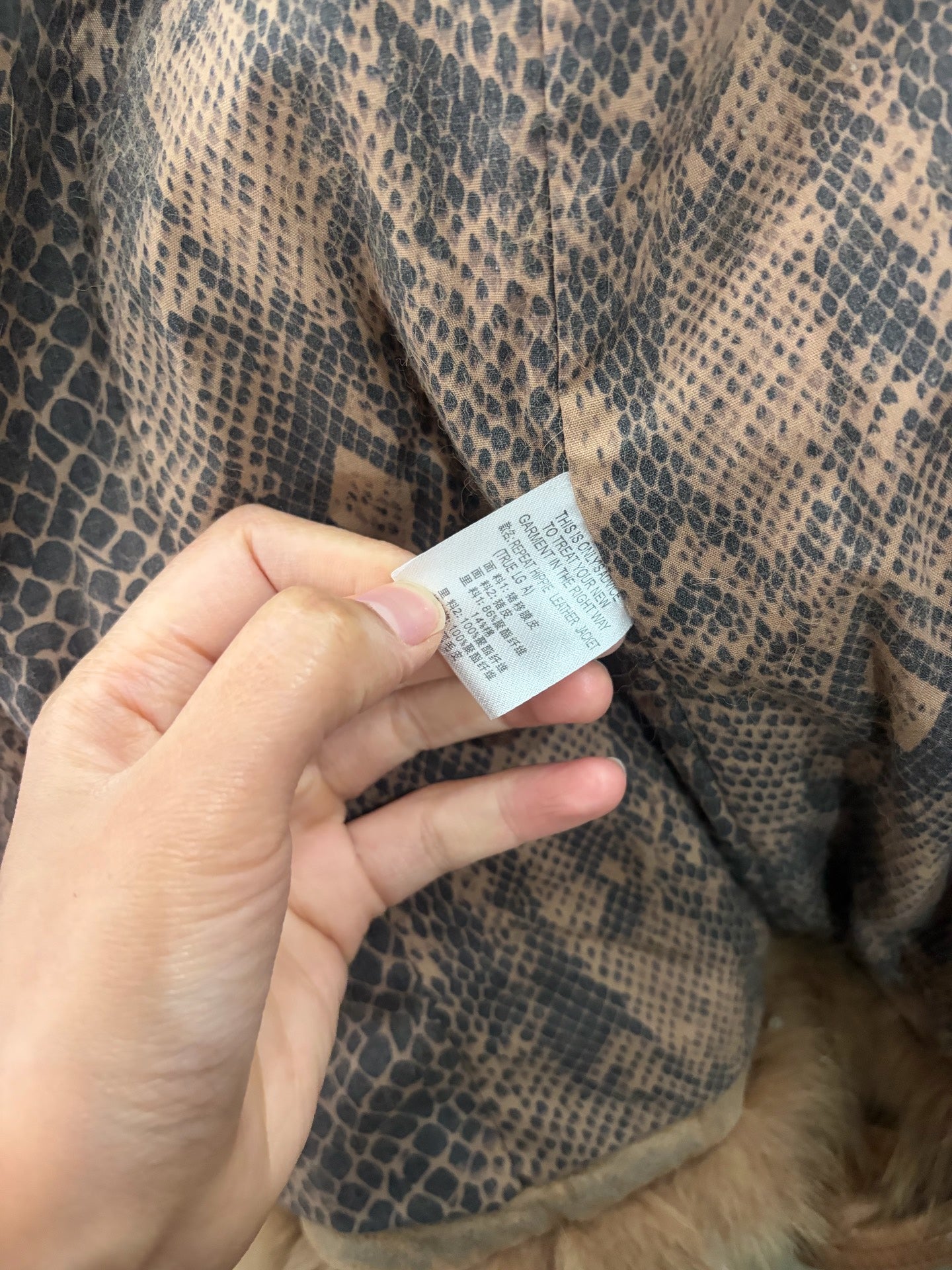 Vintage genuine fur coat