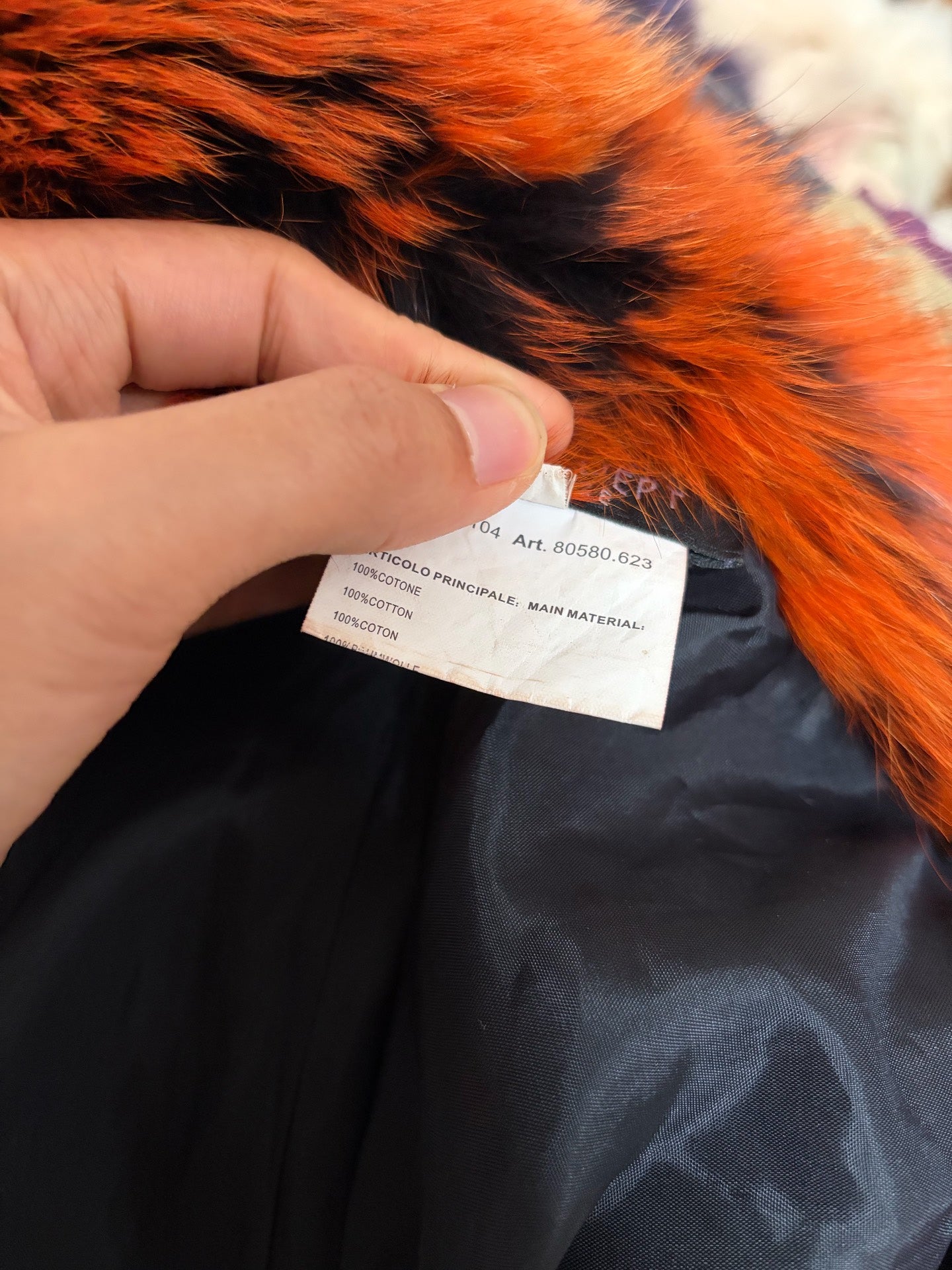 Vintage genuine fur short jacket