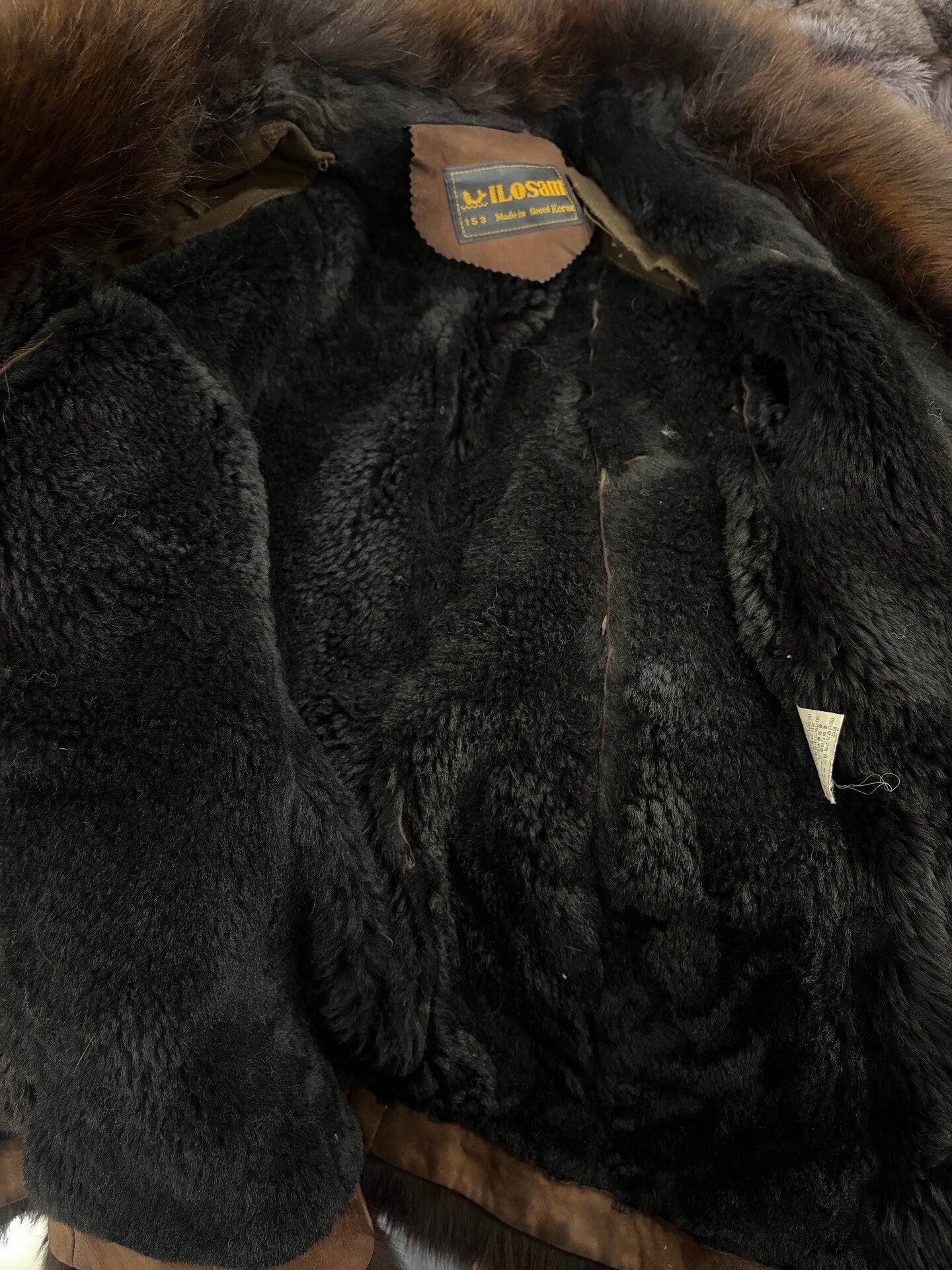 Vintage genuine fur coat