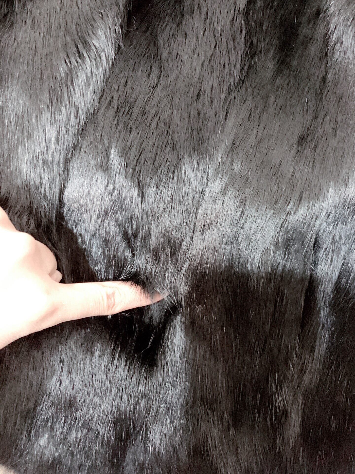Vintage Black Fur Coat