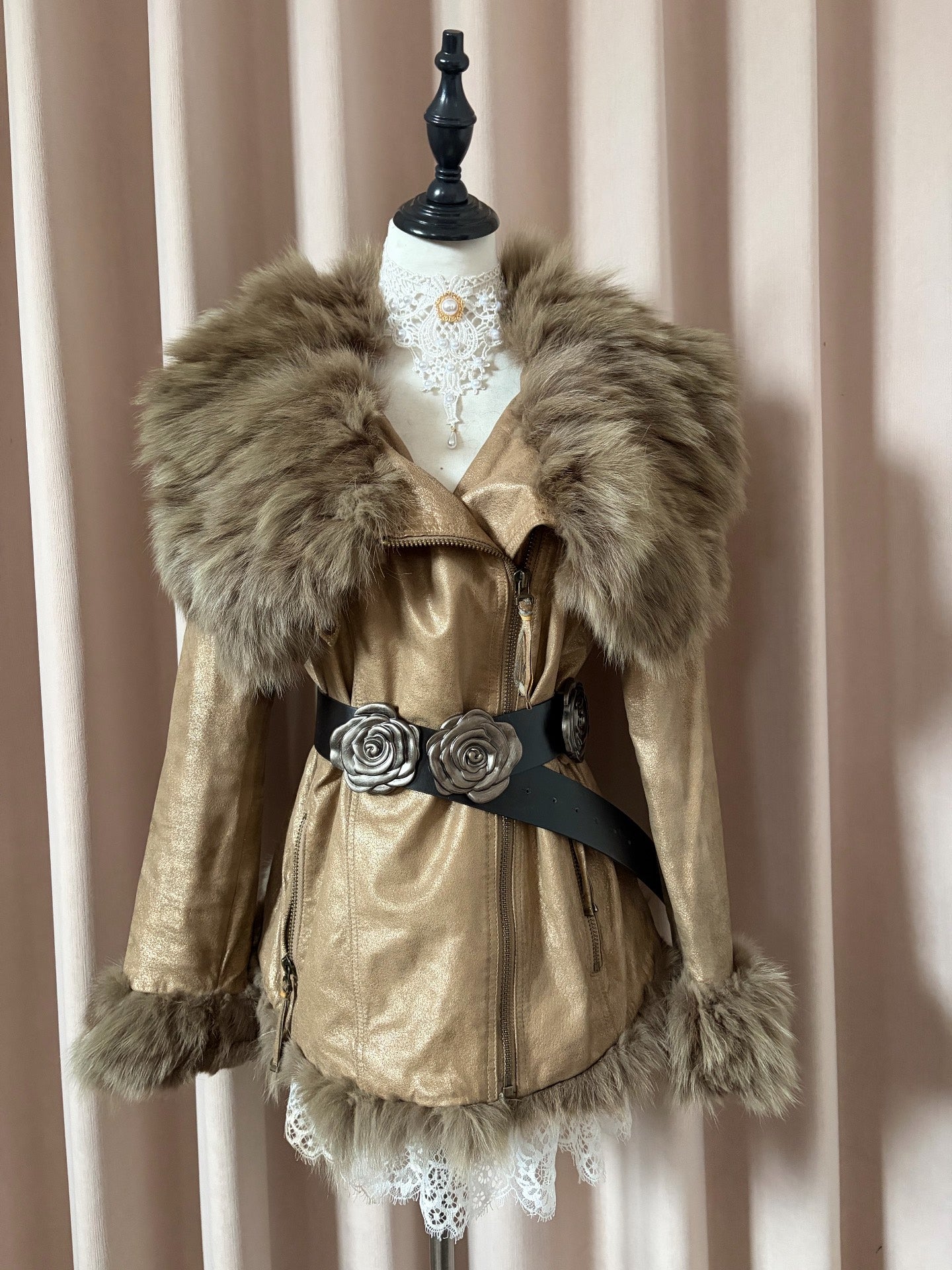 Vintage genuine fur coat