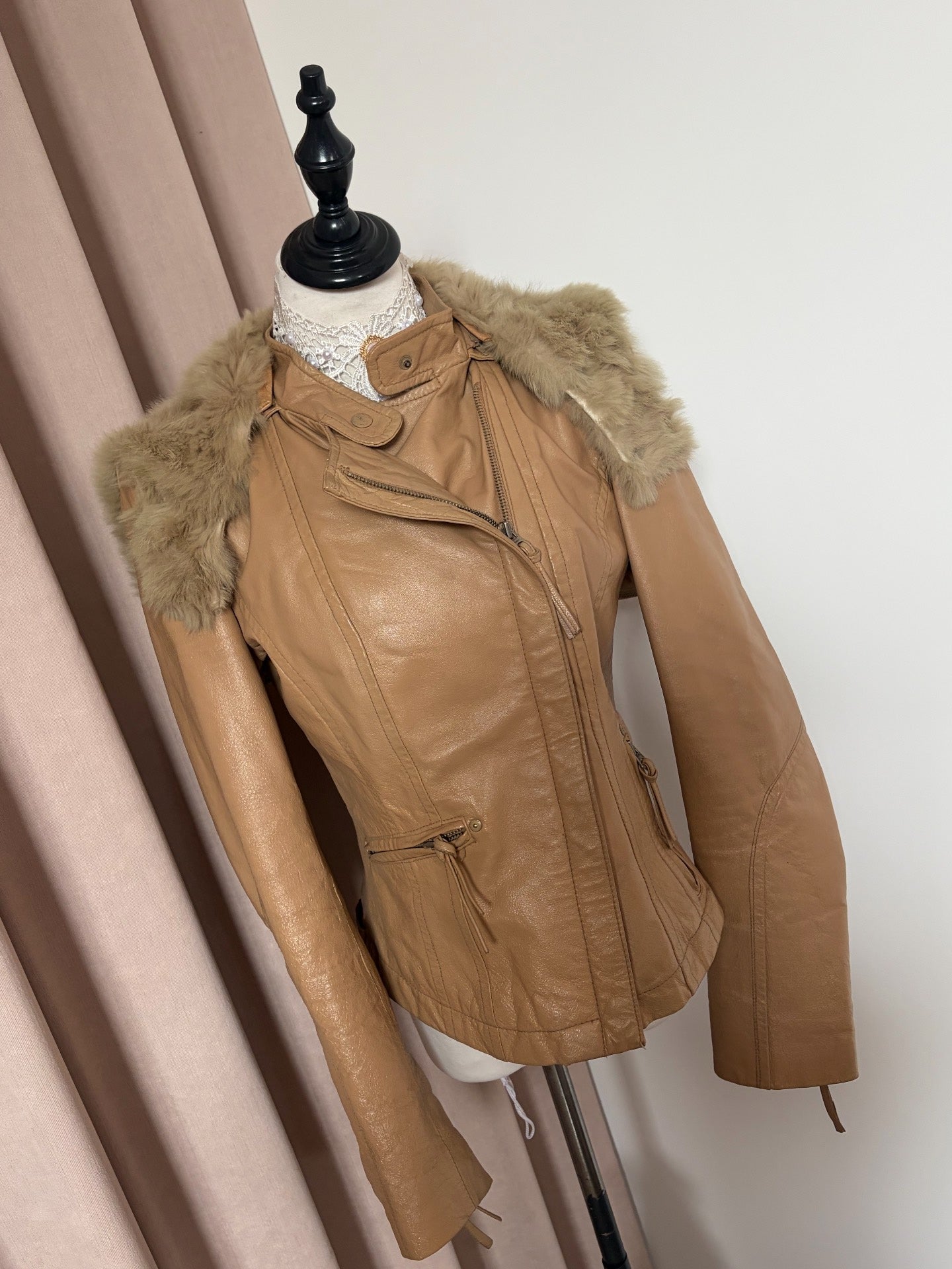 Vintage genuine leather jacket
