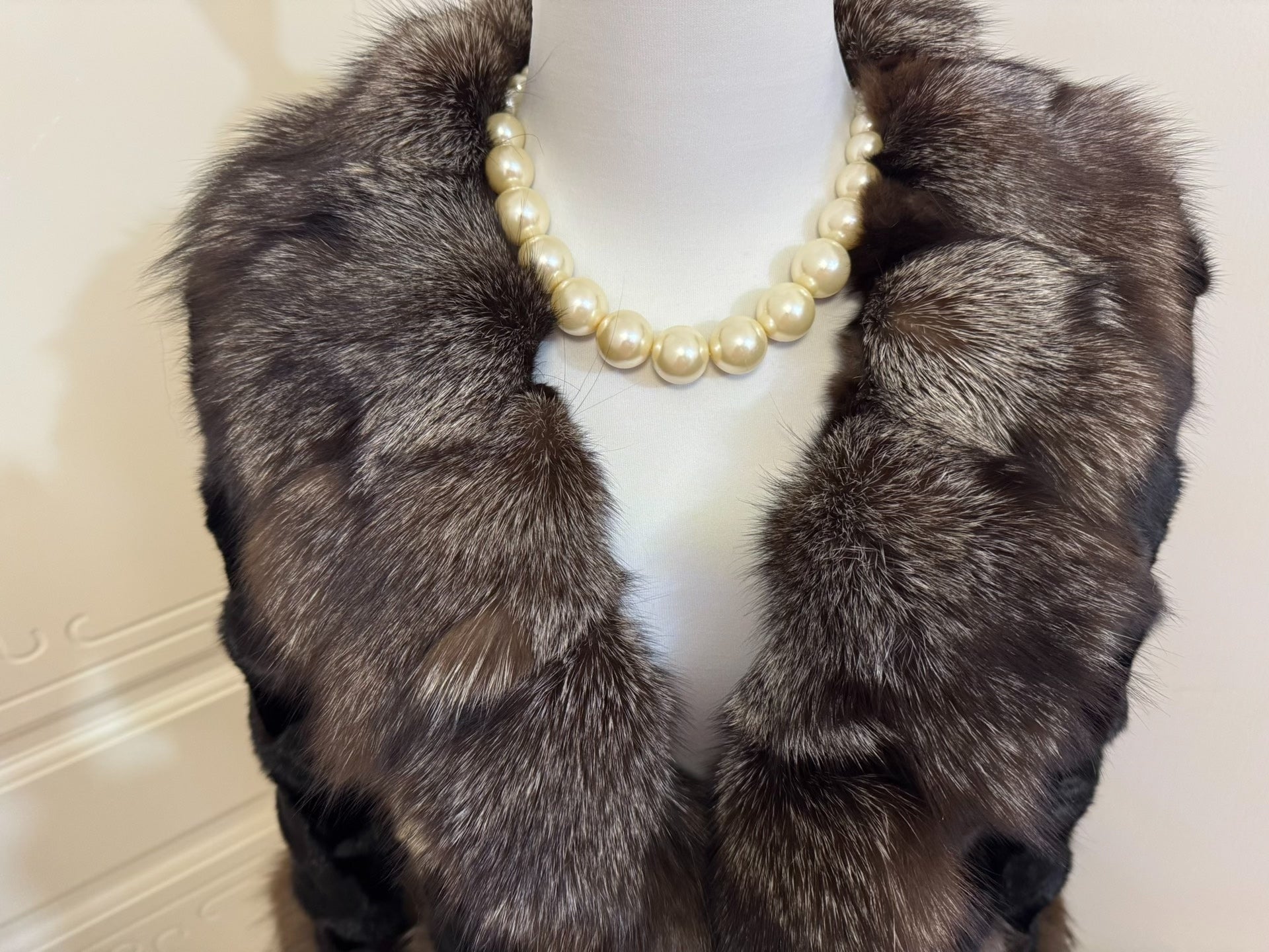 Vintage genuine fur coat