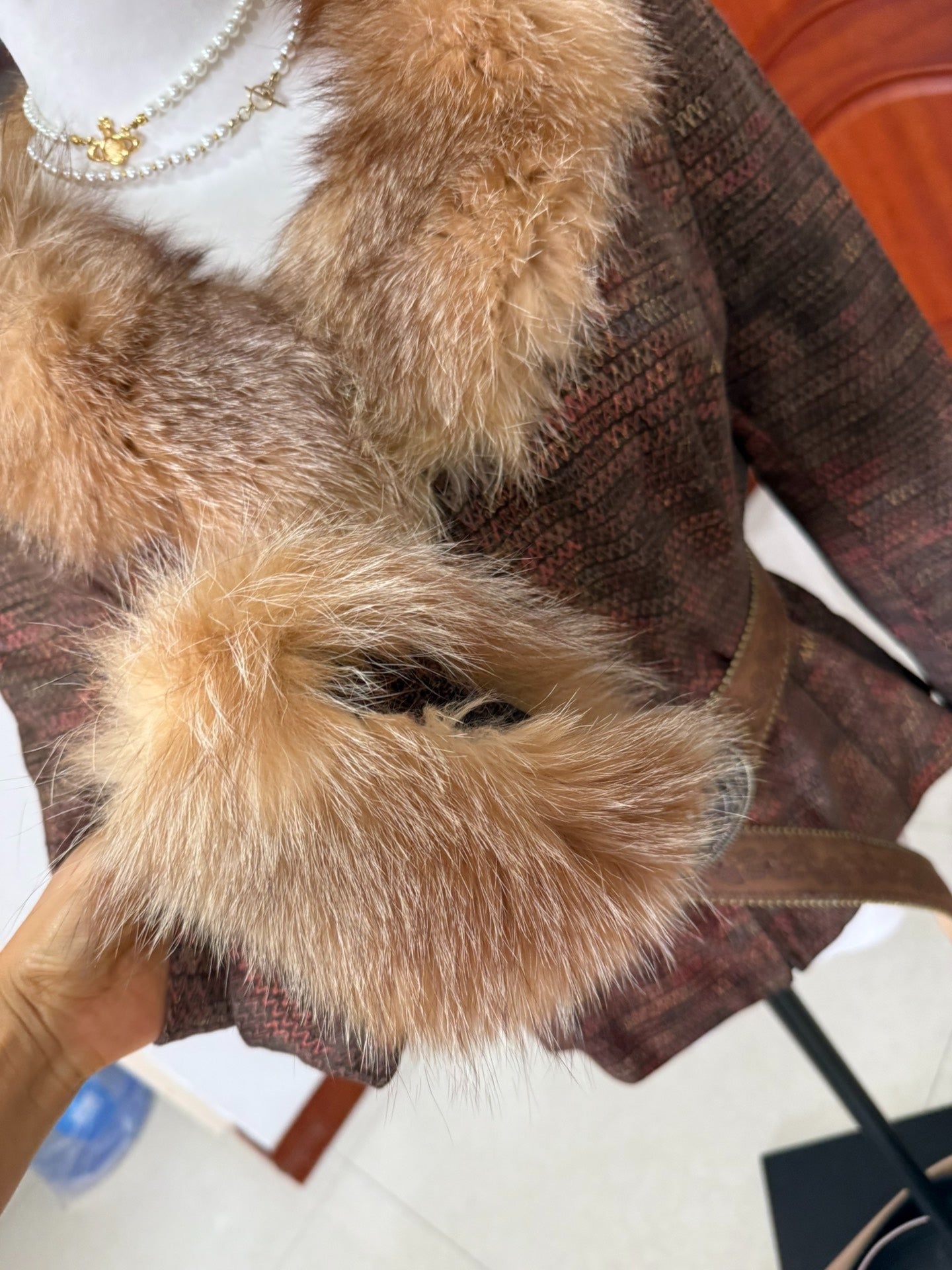 Vintage genuine fur coat