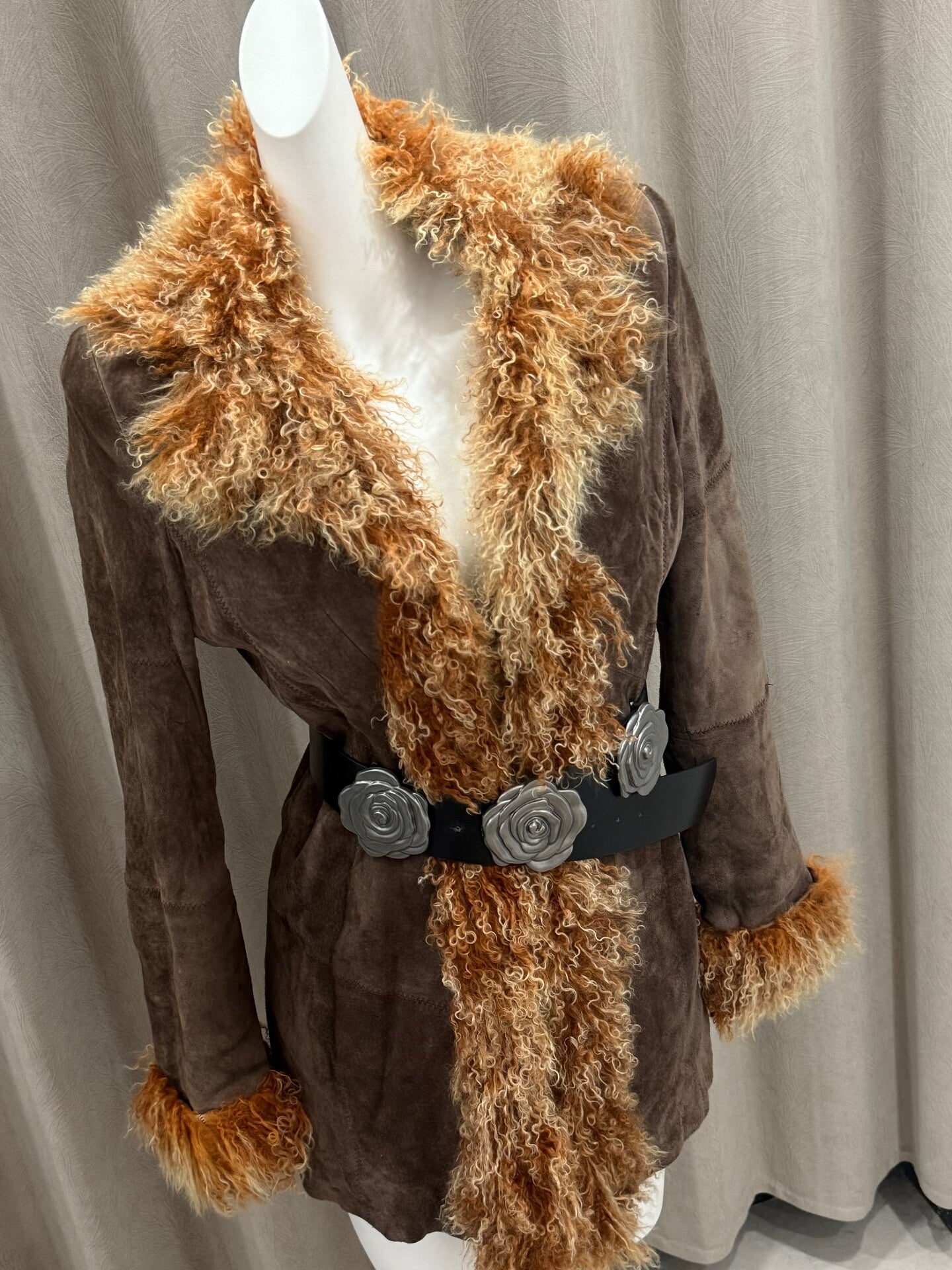 Vintage real fur coat