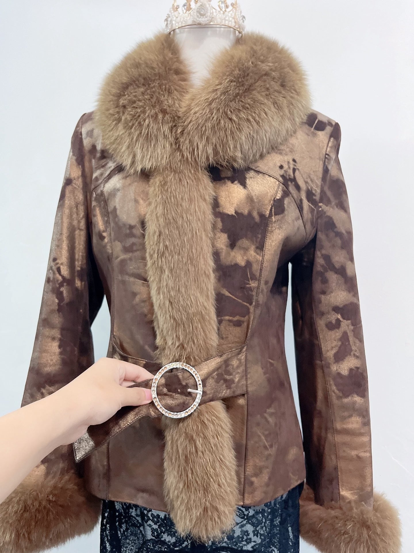 Vintage genuine fur coat