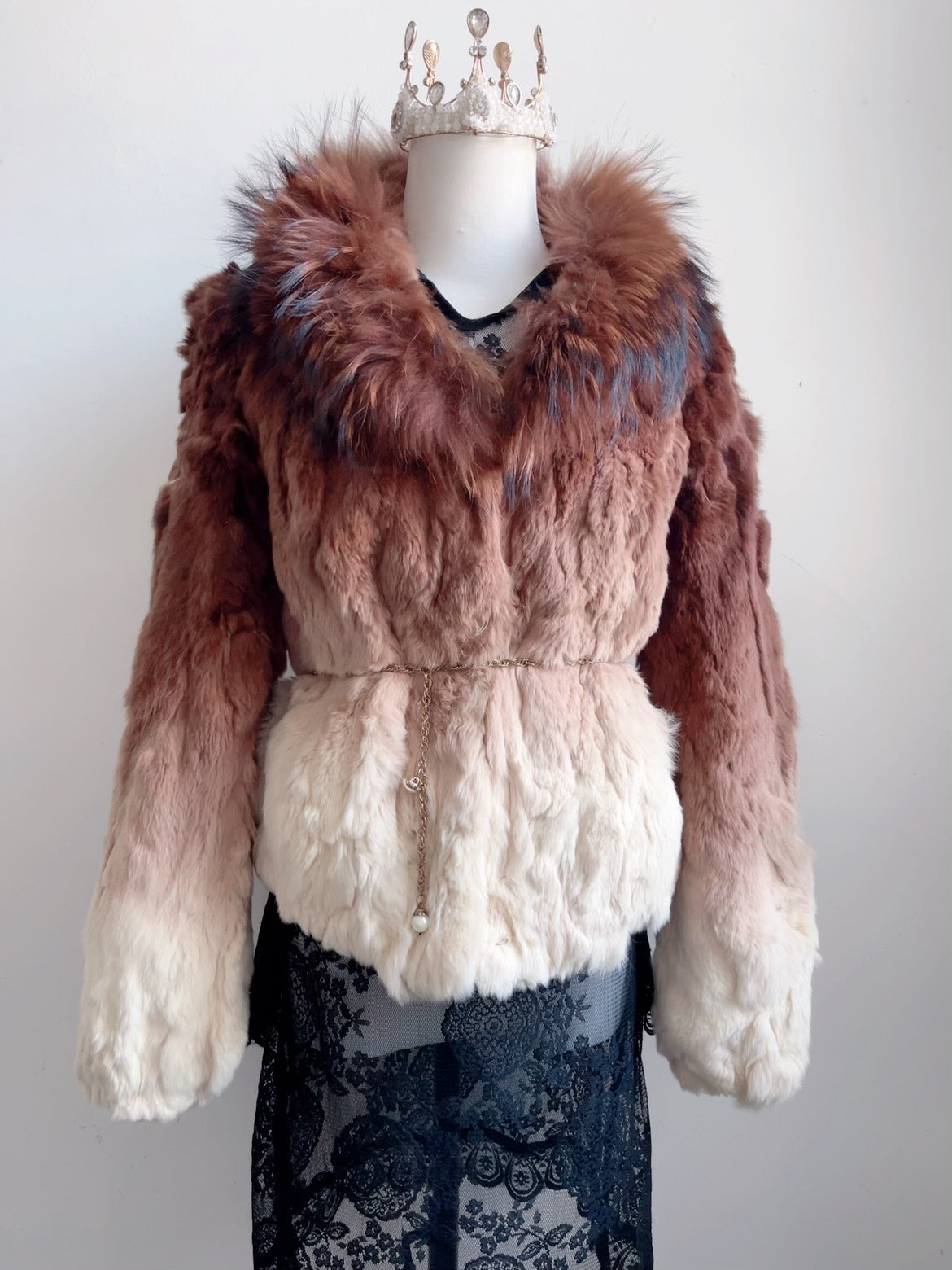 Vintage genuine fur coat