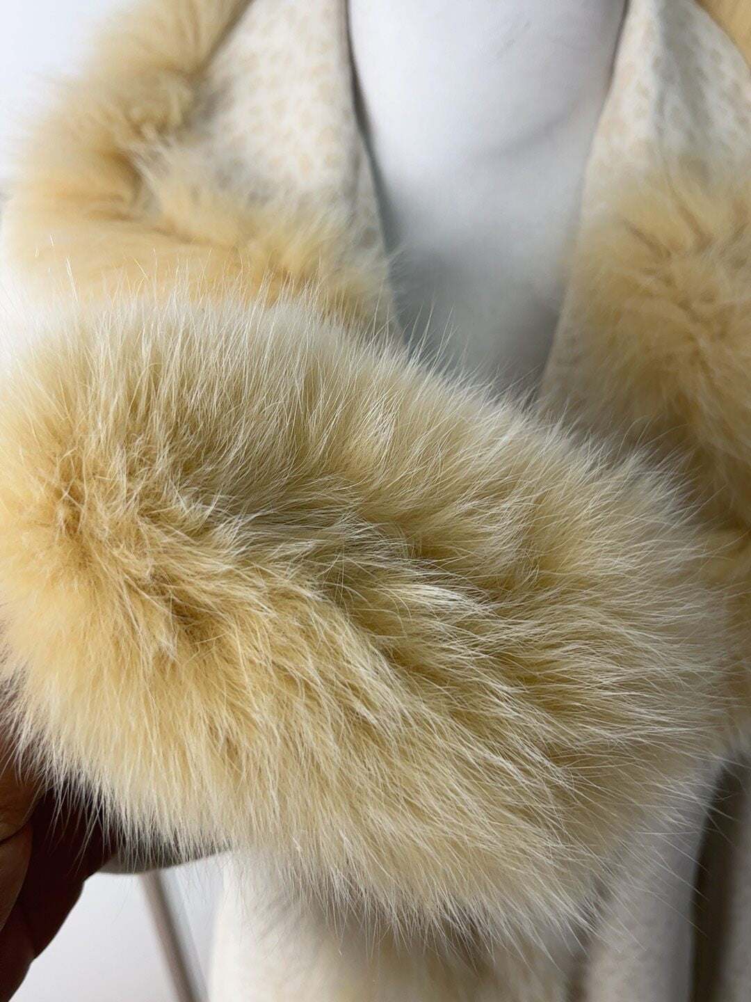 Vintage long fur coat