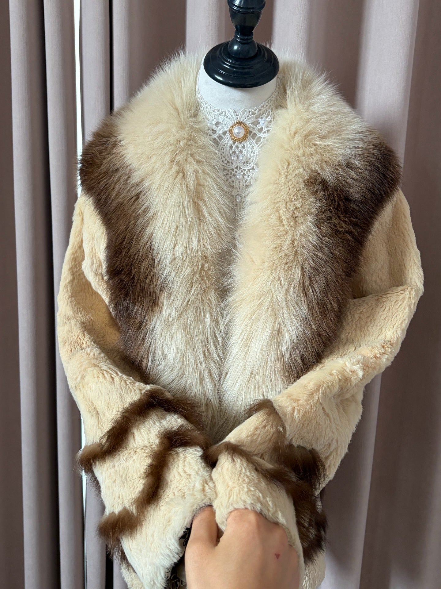 Vintage genuine fur coat