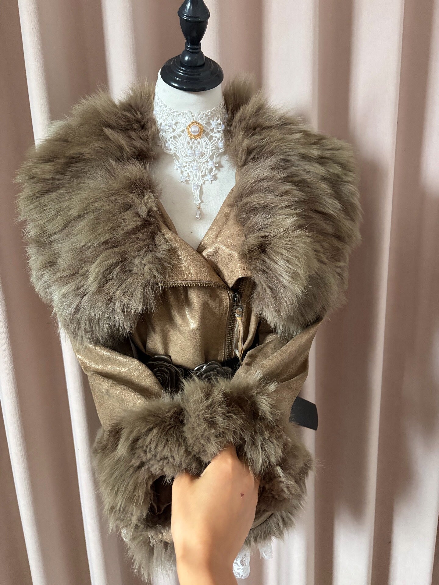 Vintage genuine fur coat