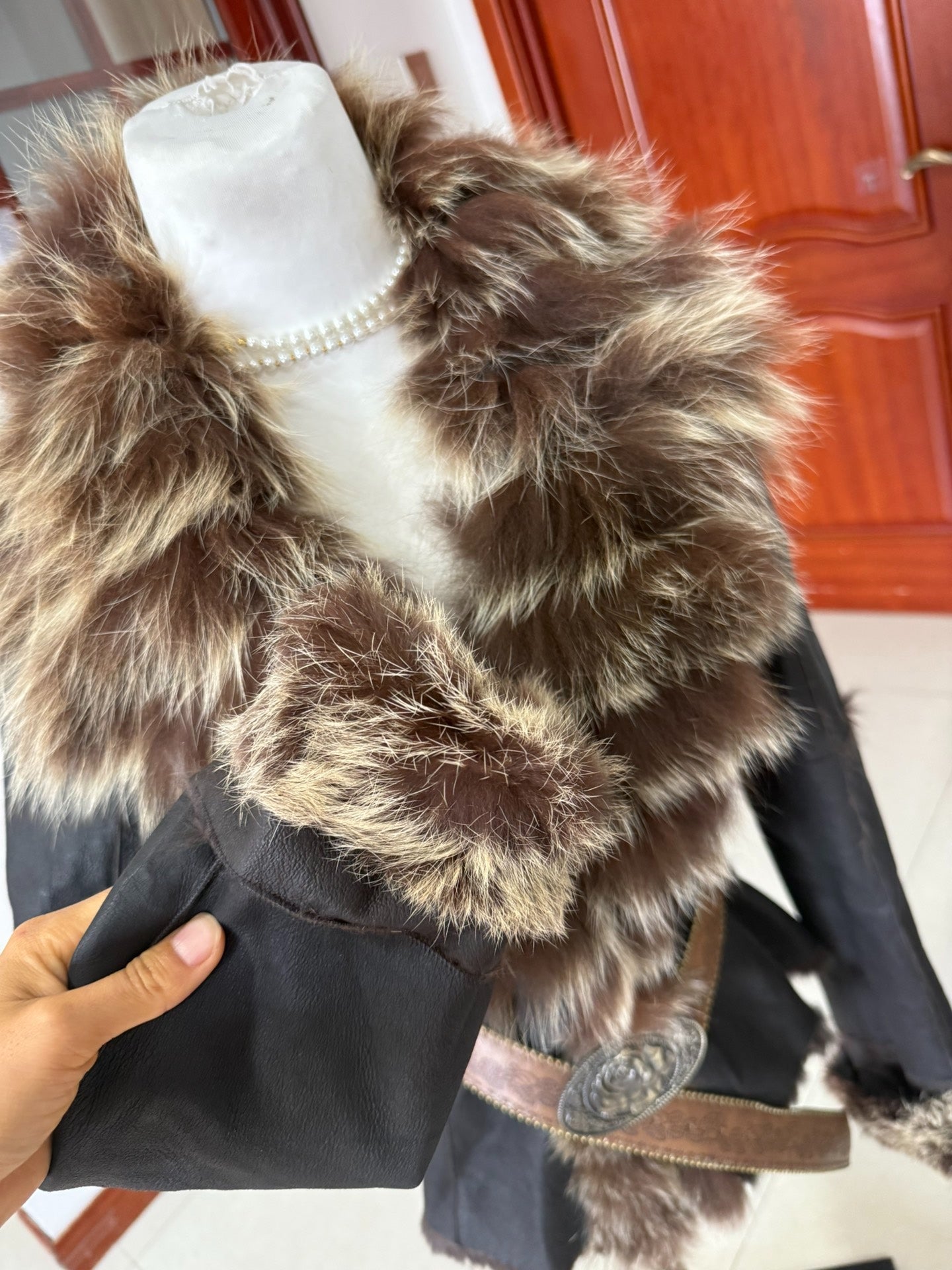 Vintage genuine fur coat