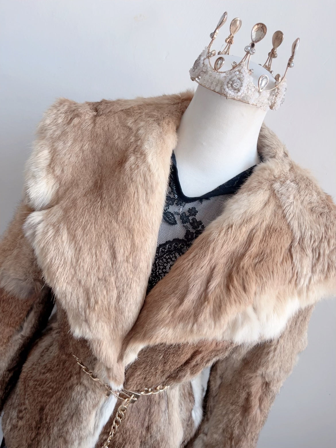 Vintage genuine fur coat