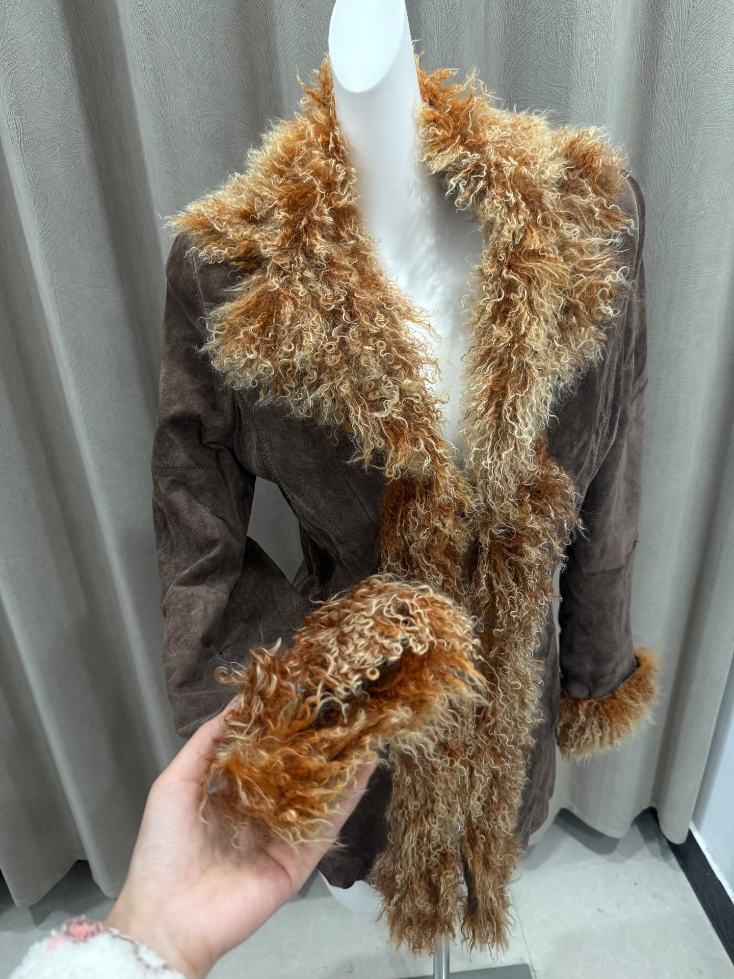 Vintage real fur coat