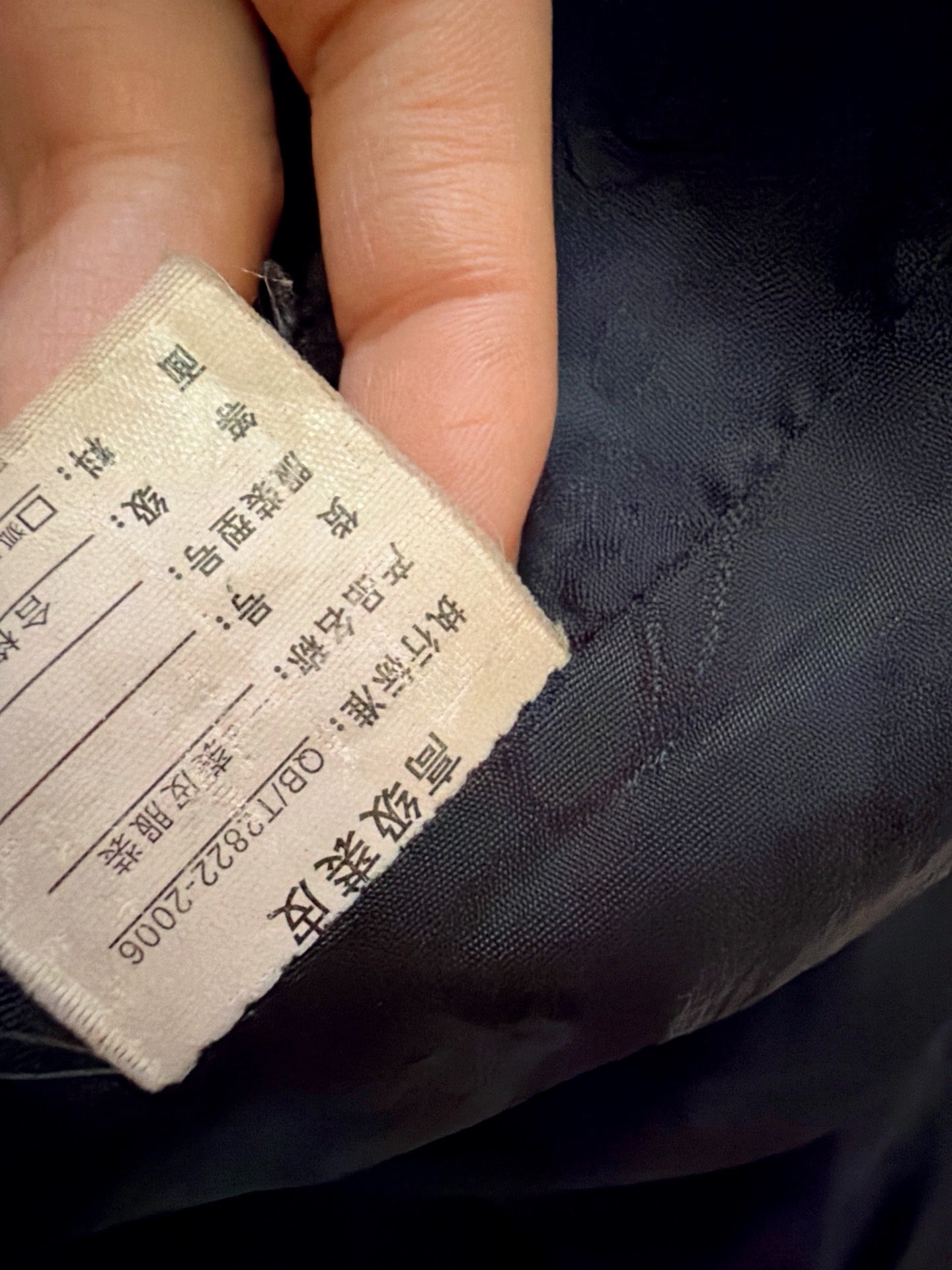 Vintage black genuine fur coat