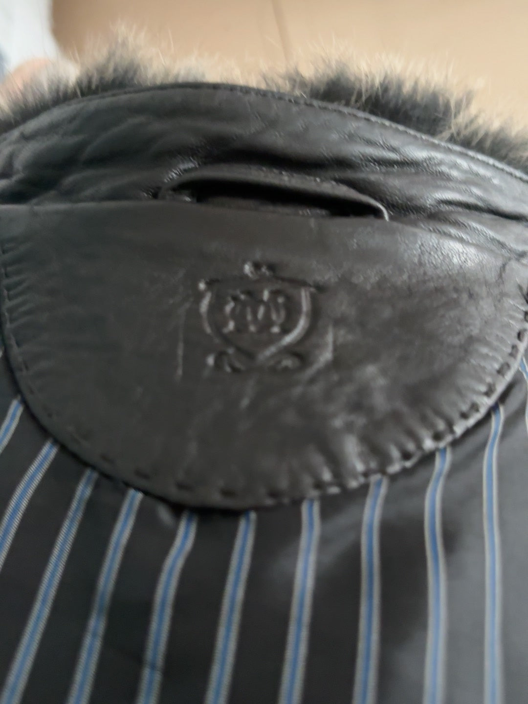 Vintage genuine leather jacket