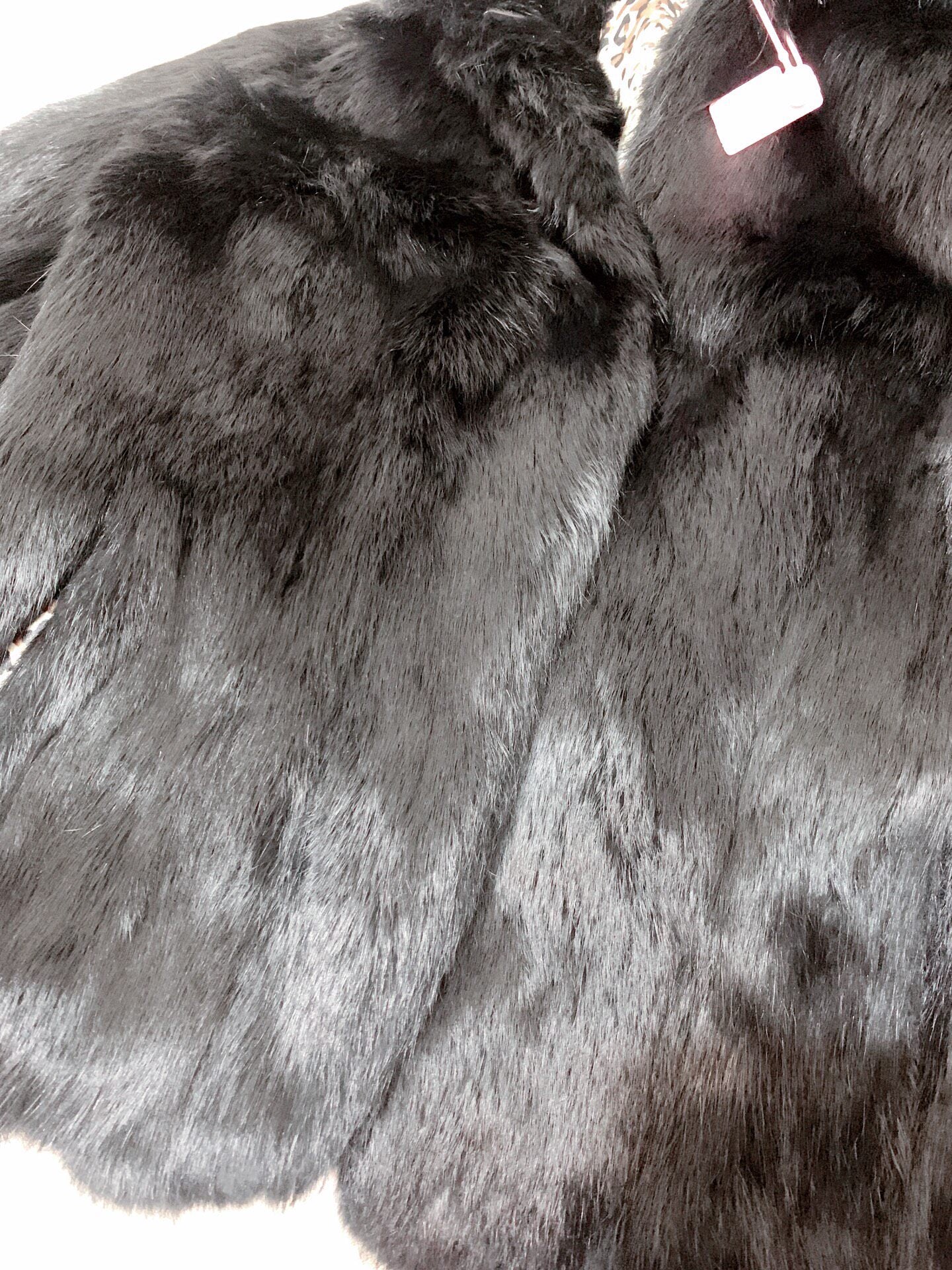 Vintage Black Fur Coat