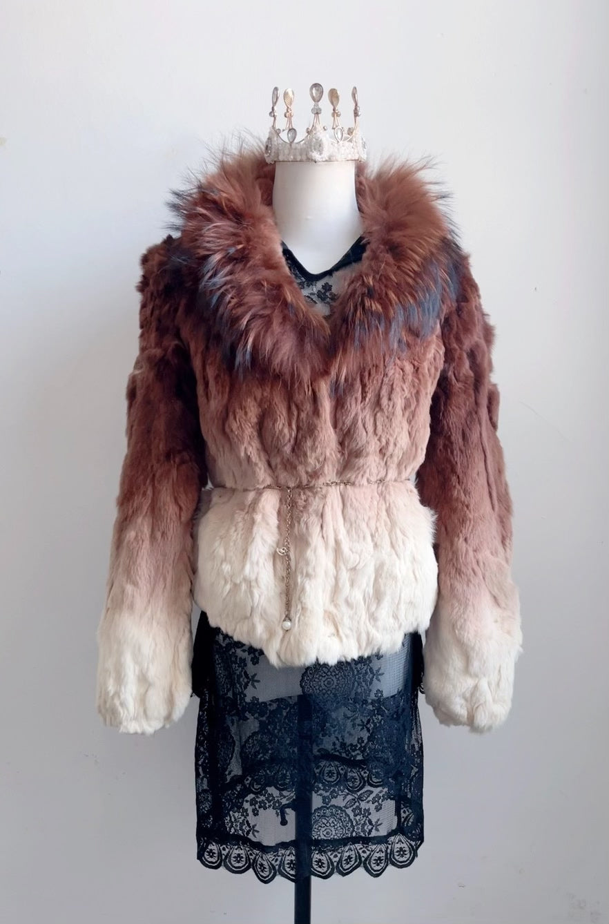 Vintage genuine fur coat