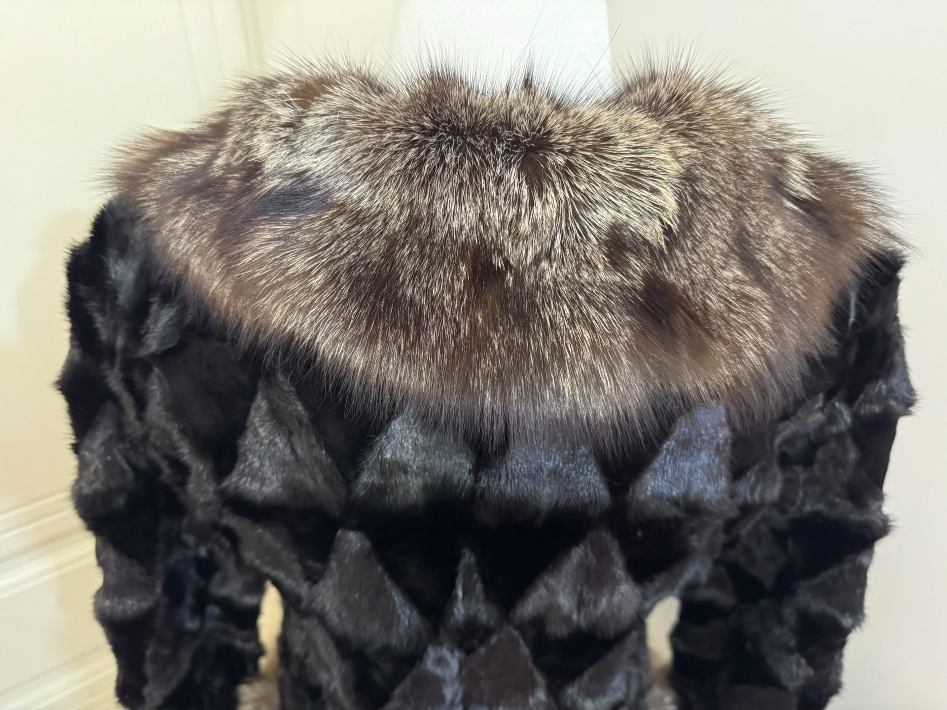Vintage genuine fur coat
