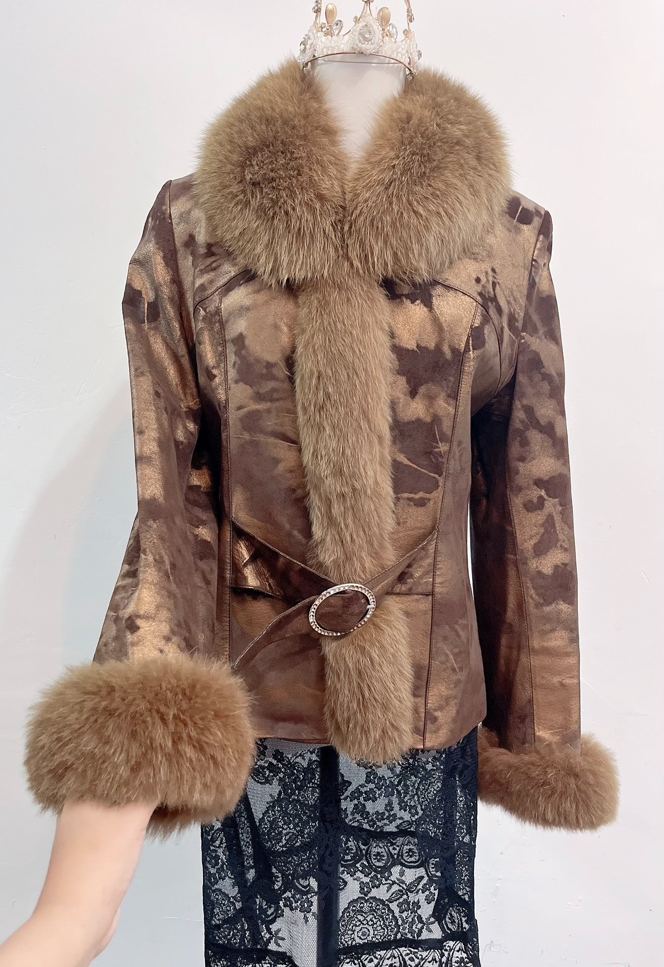 Vintage genuine fur coat