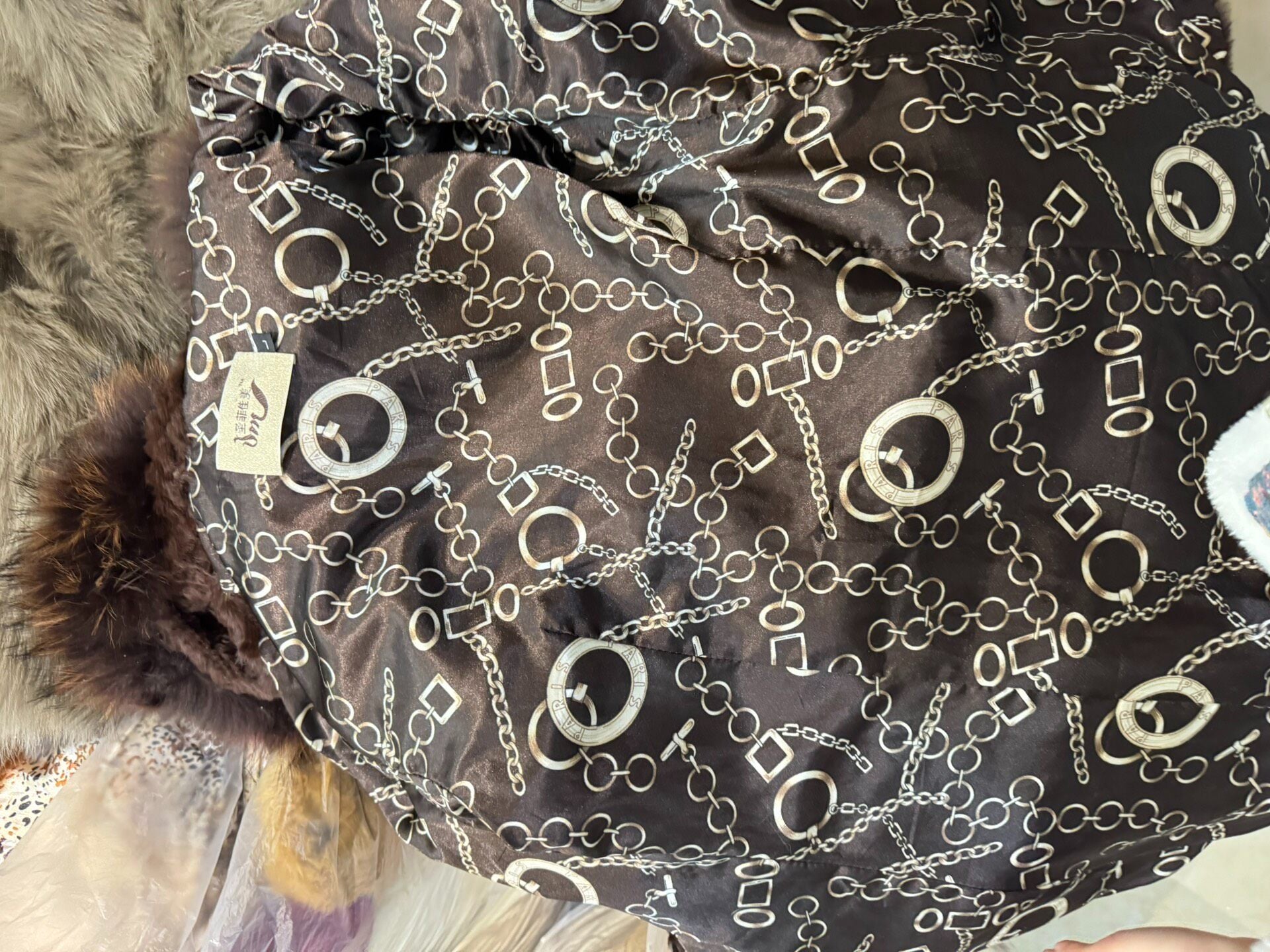 Vintage Dark Brown Genuine Fur Coat